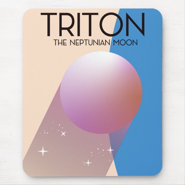 Mousepad Triton - A Lua Netuniana (Frente)