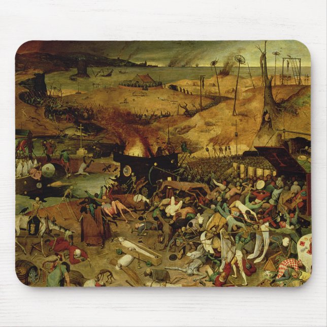 Mousepad Triumph da morte, c.1562 (óleo no painel) (Frente)