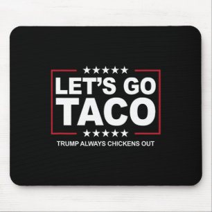 Mousepad Trocadilho Comida Comércio Engraçado Trump Sempre 