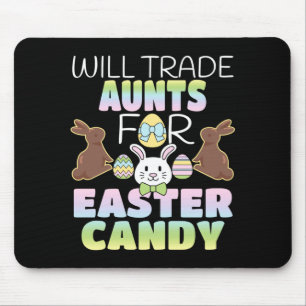 Mousepad Trocaria Tias Por Doces De Páscoa Crianças Fofas