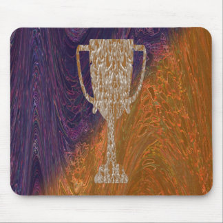 Mousepad TROFÉU Dourado: Celebração da recompensa do prêmio