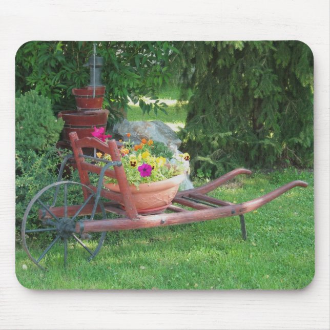 Mousepad Trole com flores (Frente)