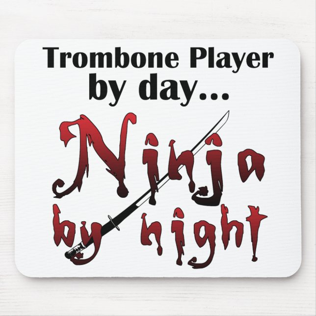 Mousepad Trombone Ninja (Frente)