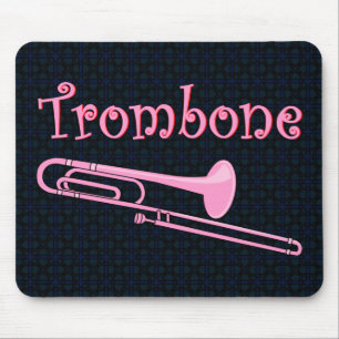 Mousepad Trombone rosa