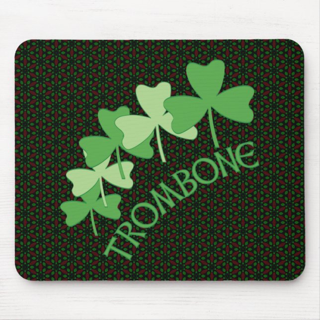 Mousepad Trombone Shamrocks Arc (Frente)