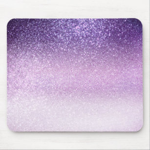 Mousepad Trombre de Glitter Roxo Violet Lilac Pastel