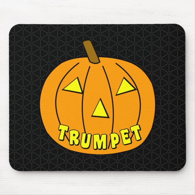 Mousepad Trompet Halloween Pumpkin (Frente)