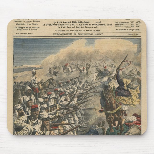 Mousepad Tropas do exército francês, franceses da elite (Frente)