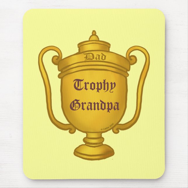 Mousepad Trophy Grandpa (Frente)