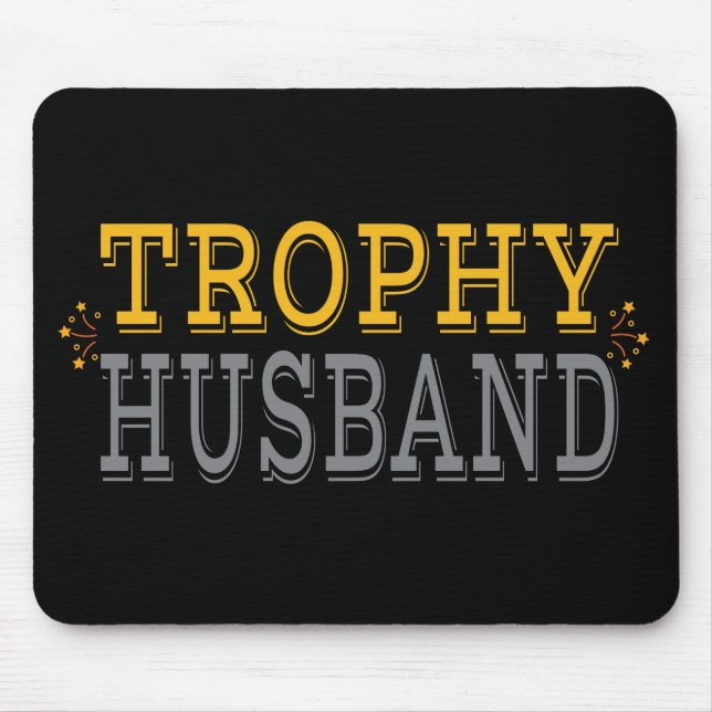 Mousepad Trophy Husband (Frente)