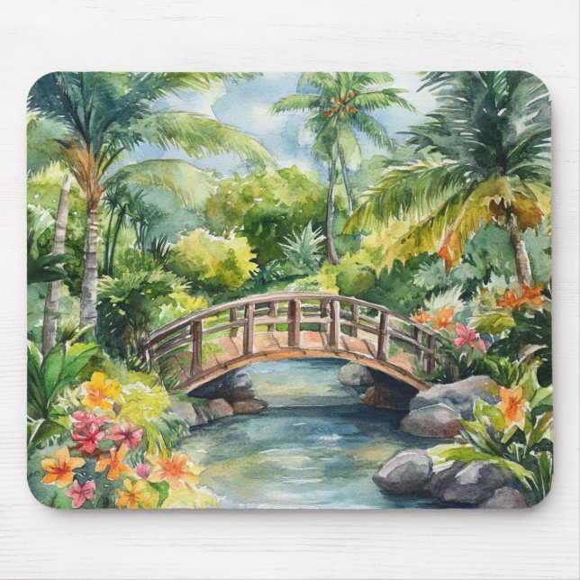 Mousepad Tropical Bridge (Frente)
