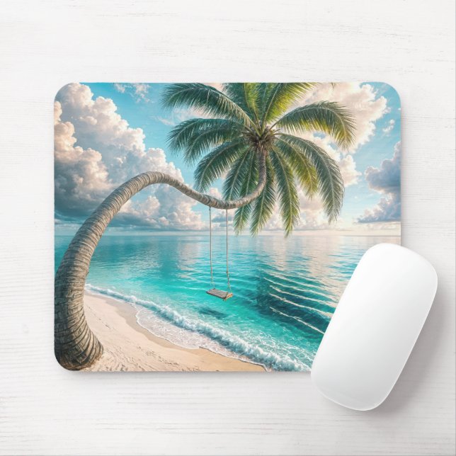 Mousepad Tropical Swing De Palmeira (Com mouse)
