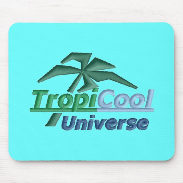 Mousepad TropiCoolMousepad Universo (azul) (Frente)