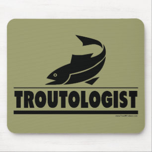 Mousepad Trout-ologista - Peixe Humoroso