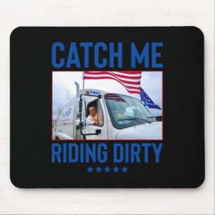 Mousepad Tru Tru Tru, Trump Truck, Votando Lixo Sujo