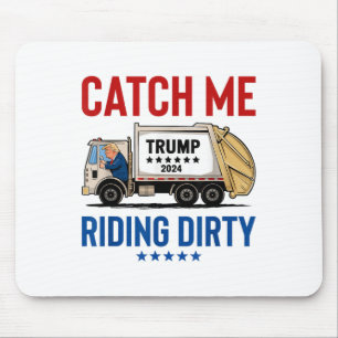 Mousepad Tru Tru Tru, Trump Truck, Votando Lixo Sujo