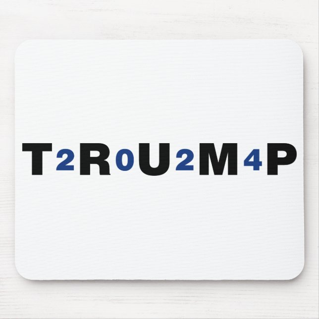 Mousepad Trump 2024 Blue (Frente)