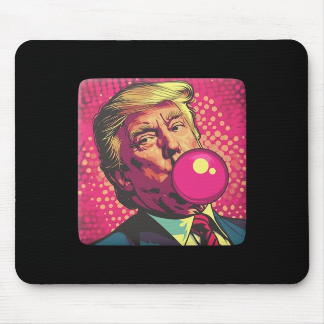 Mousepad Trump 2024 Bubble Gum Pop (Frente)