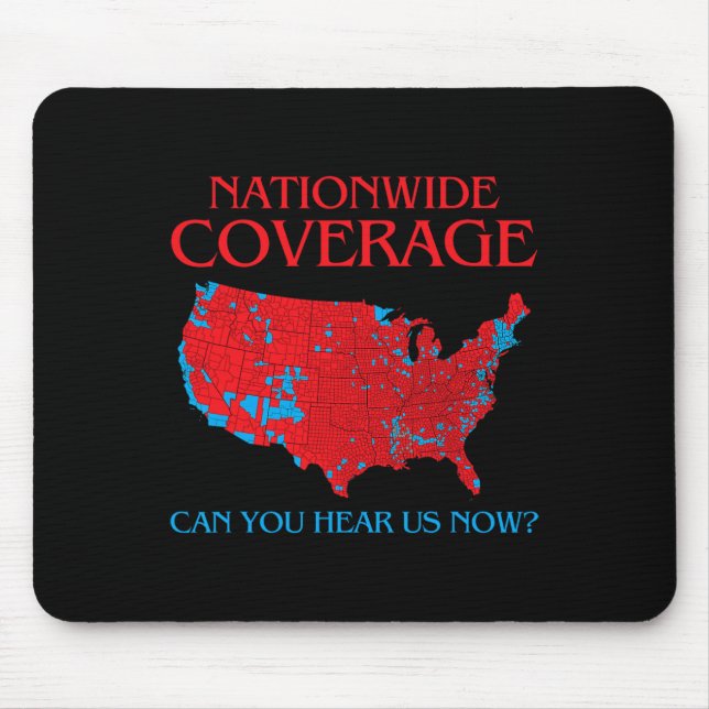 Mousepad Trump 2024 Cobertura Nacional Você Pode Nos Ouvir  (Frente)