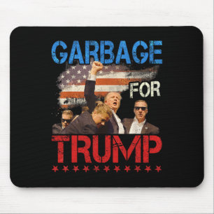Mousepad Trump 2024 Eleição Orgulhoso de Ser Voto de Lixo T