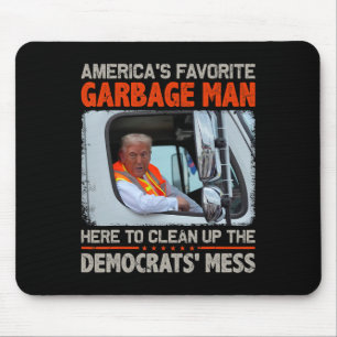 Mousepad Trump 2024 Eleições Orgulhosas Para Votar O Lixo T