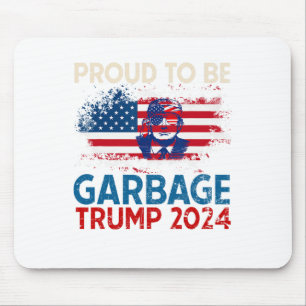 Mousepad Trump 2024 Eleições Orgulhosas Para Votar O Lixo T
