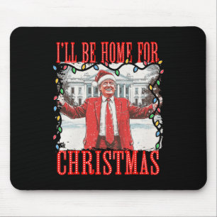 Mousepad Trump 2024 Estarei Em Casa Para Casa De Natal Dadd