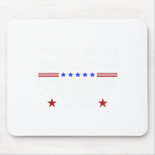 Mousepad Trump 2024 Orgulhoso De Ser Lixo Presidencial Elei