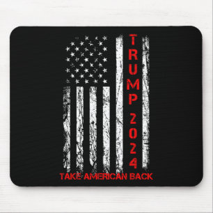 Mousepad Trump 2024 Retome A Eleição Americana Patriótica F