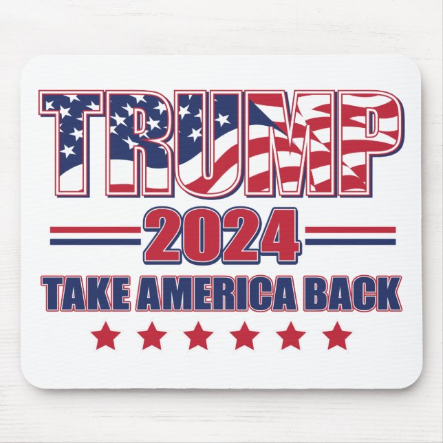 Mousepad Trump-2024-Take-America-Back (Frente)