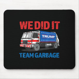 Mousepad Trump 2025 Caminhão Engraçado Lixo Nós Fizemos - E