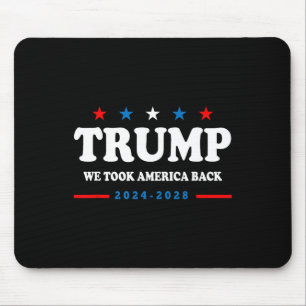 Mousepad Trump 2025 Nós Levamos a América de Volta Eleição