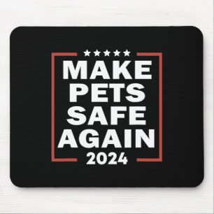 Mousepad Trump 2025 Tornar Animais de Estimação Seguros Nov
