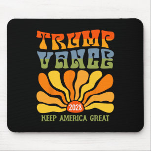 Mousepad Trump 2028 Presidente Reelegendo Bandeira American