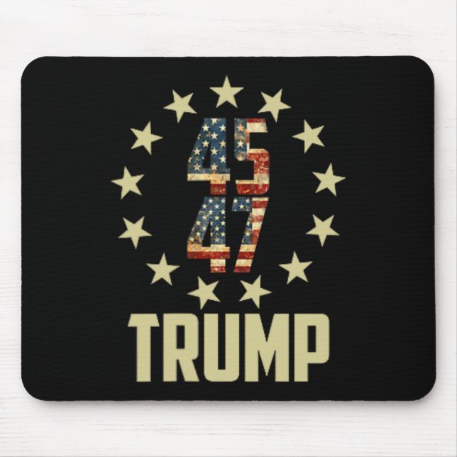 Mousepad Trump 45 47 Mega Potus (Frente)