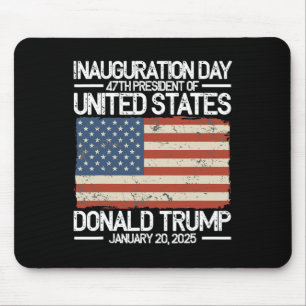 Mousepad Trump 47º Dia da Inauguração do Presidente dos Est