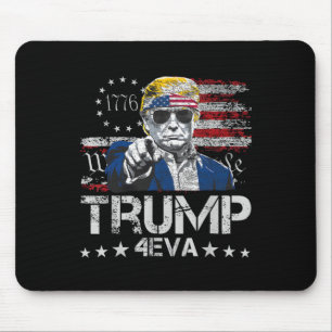 Mousepad Trump 4eva 4 de Julho Para Sempre Amor Presidente