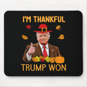 Mousepad Trump Ação de Graças... sou o Trump vencedor 4
