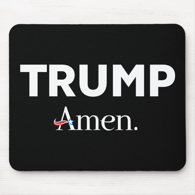 Mousepad Trump Amen (Frente)