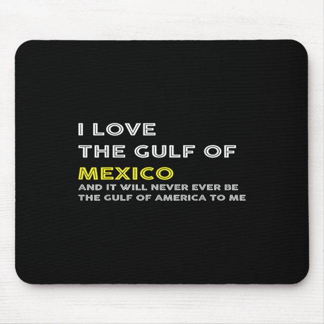 Mousepad Trump America Golfo do México Presidente Trump Gol (Frente)
