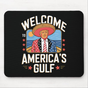 Mousepad Trump America's Golfo México Presidente Trump Somb