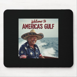 Mousepad Trump America's Golfo México Presidente Trump Somb
