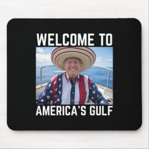 Mousepad Trump America's Golfo México Presidente Trump Somb