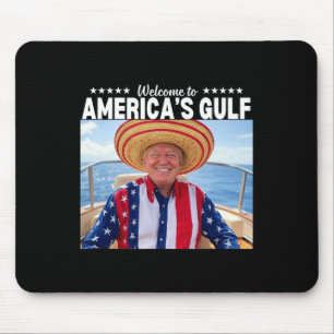 Mousepad Trump America's Golfo México Presidente Trump Somb