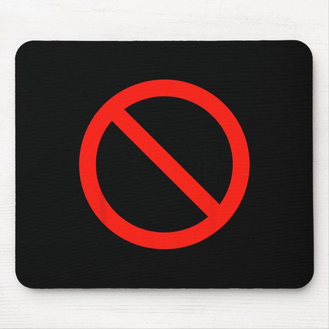 Mousepad Trump - Anti Trump (Frente)