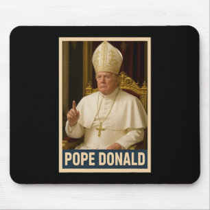 Mousepad Trump As Vaticanos Church Papa Trump Funny Vatican