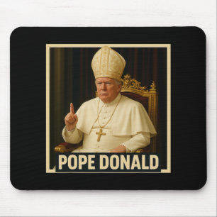 Mousepad Trump As Vaticanos Church Papa Trump Funny Vatican