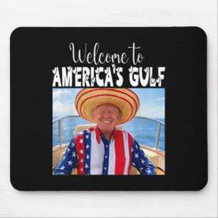 Mousepad Trump Bem-vindo à América do Funny Trump 2025