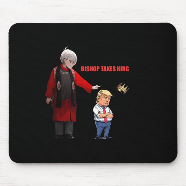 Mousepad Trump Bishop Budde Toma Rei (Frente)