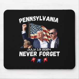 Mousepad Trump Butler Pennsylvania Nunca Esquece